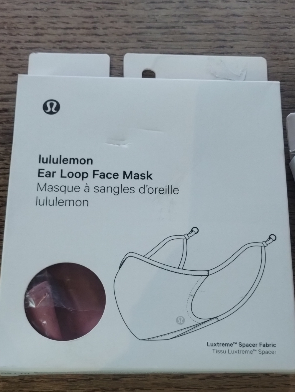 lululemon athletica Ear Loop Face Mask - Rose Pink